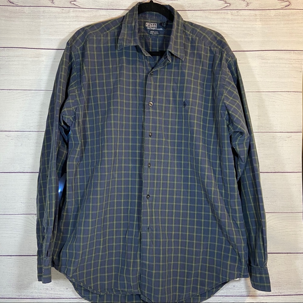 Vintage Polo long sleeve button down (L)